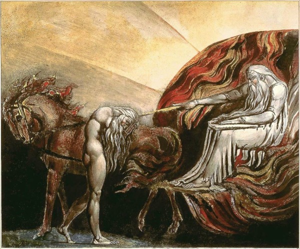 William Blake England God Judging Adam 1795 1